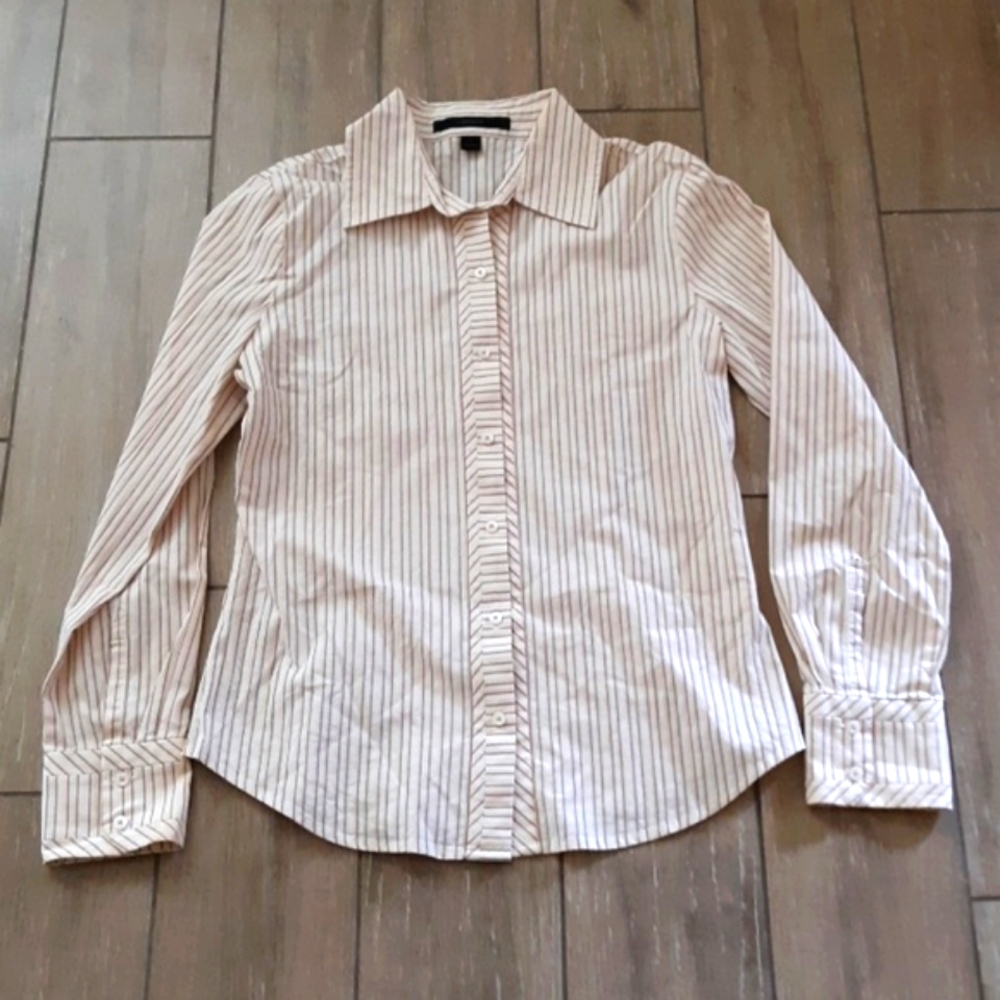 New York & Company  striped blouse
